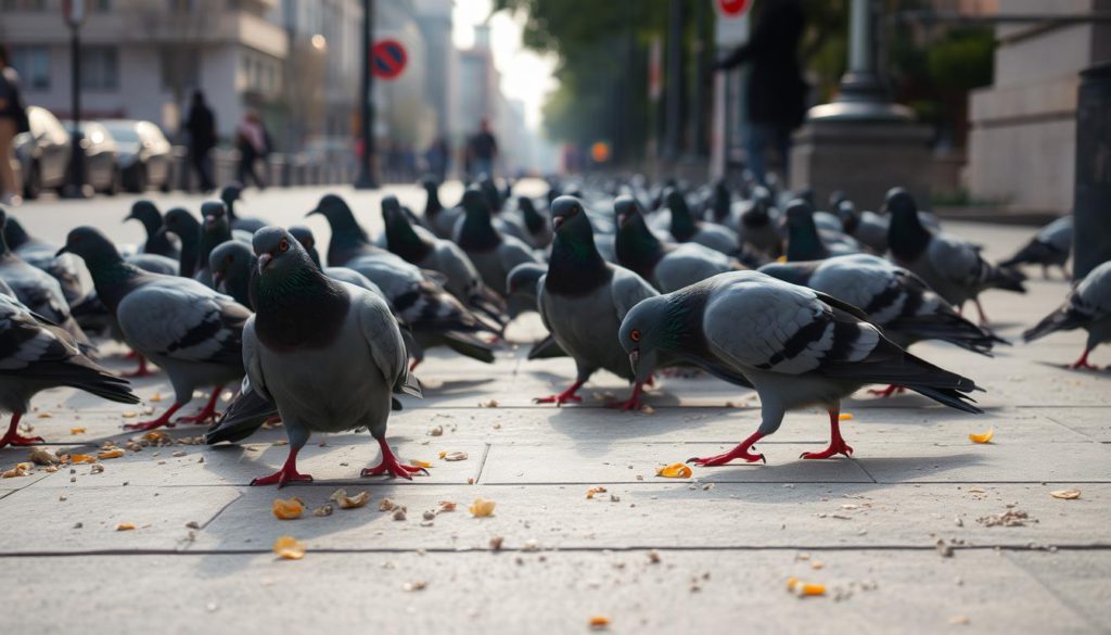 What Food Do Pigeons Eat