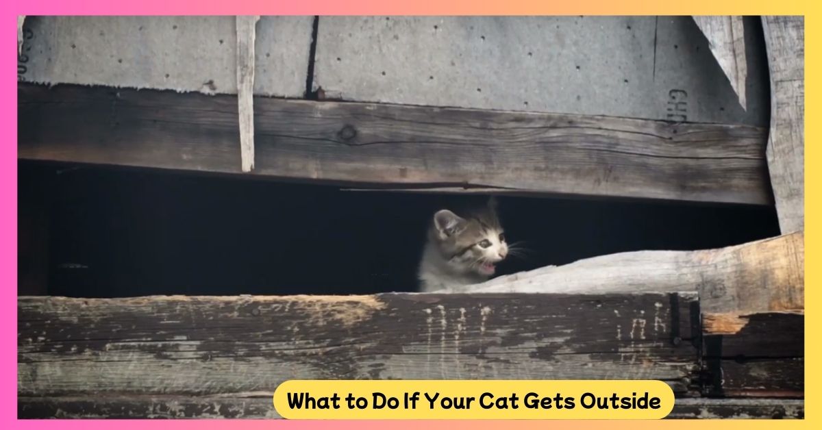 What to Do If Your Cat Gets Outside